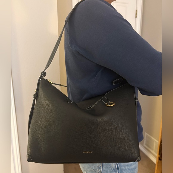 Songmont extra Large Yore Hobo Bag (Minimal Version), color onyx - Picture 11 of 12